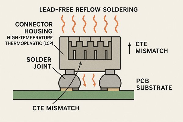CTE Mismatch During Lead-Free Reflow