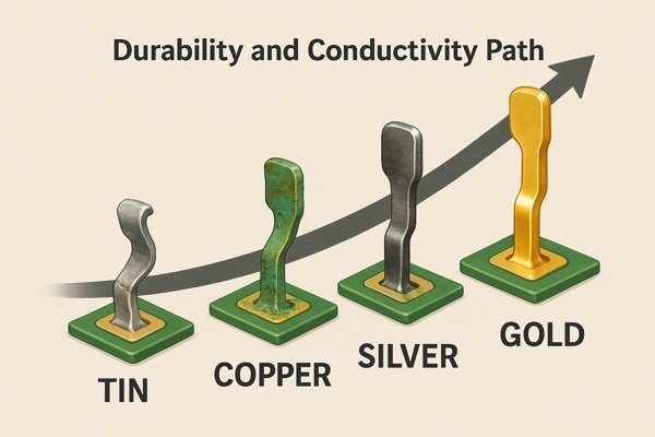 Connector Material Progression