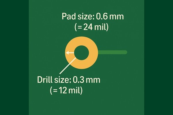 Cost-effective Via Size