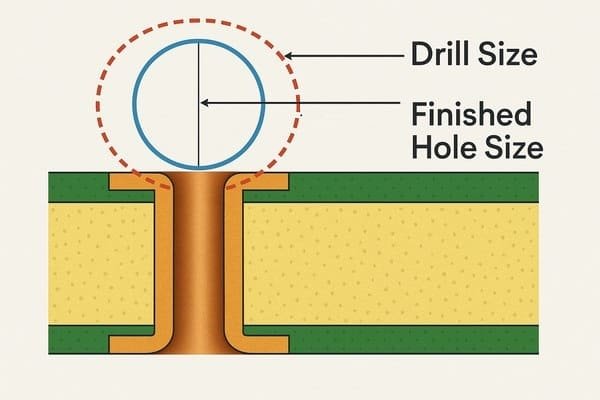 Drill & Finished Hole Size