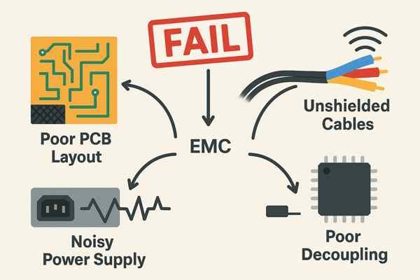 EMC Test Fail Infographic