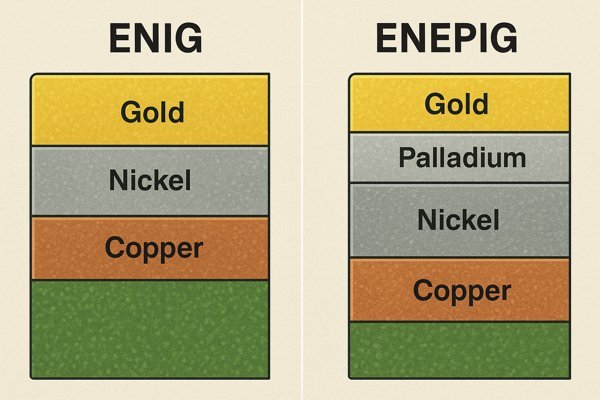 ENIG vs ENEPIG Surface Finish Comparison