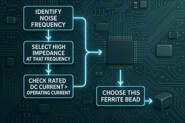 Ferrite Bead Selection Flowchart