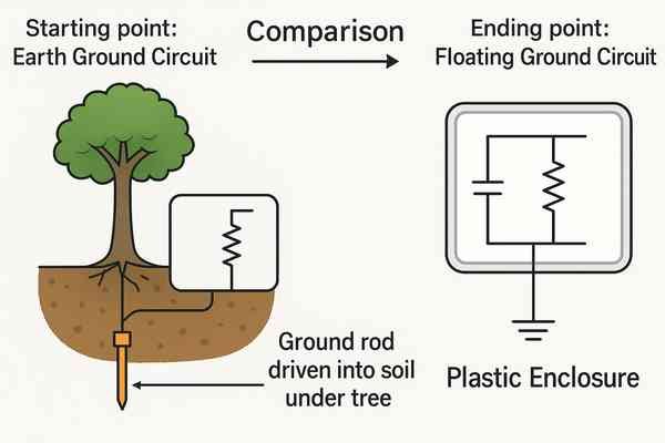 Floating Ground vs Earth Ground