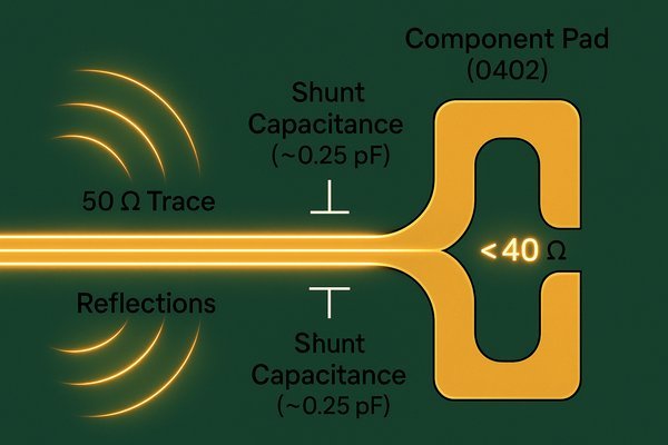 Impedance Mismatch at Pad