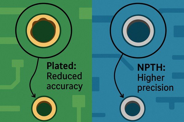 NPTH vs PTH Tooling Hole