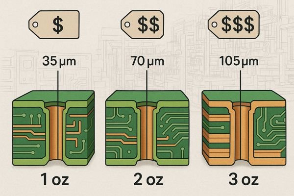 PCB Copper Weight Comparison