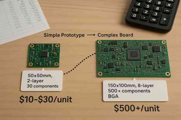 PCB Cost Comparison