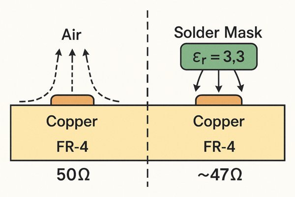 PCB Microstrip Impedance Comparison