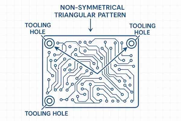 PCB with L-shaped Tooling Hole