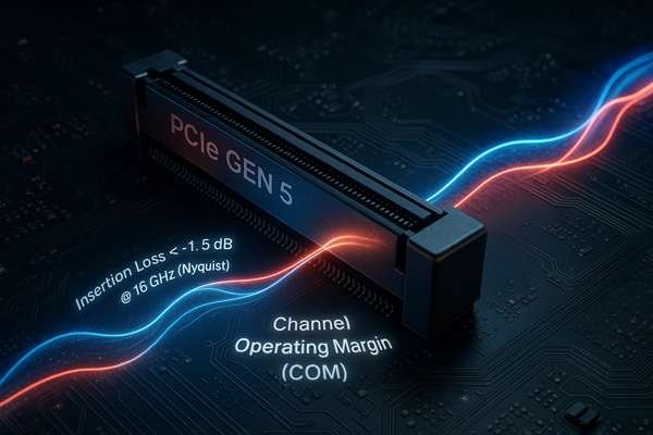 PCIe Gen 5 Insertion Loss and COM