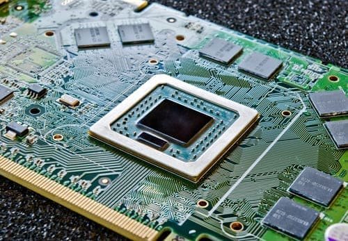 PCIe PCB Closeup