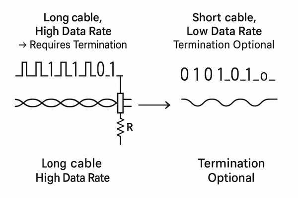 RS485 Termination Conditions