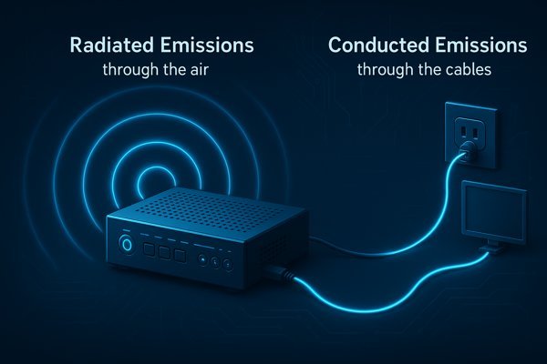 Radiated and Conducted Emissions Diagram
