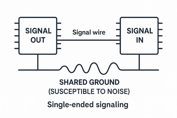 Single Ended Signaling Diagram