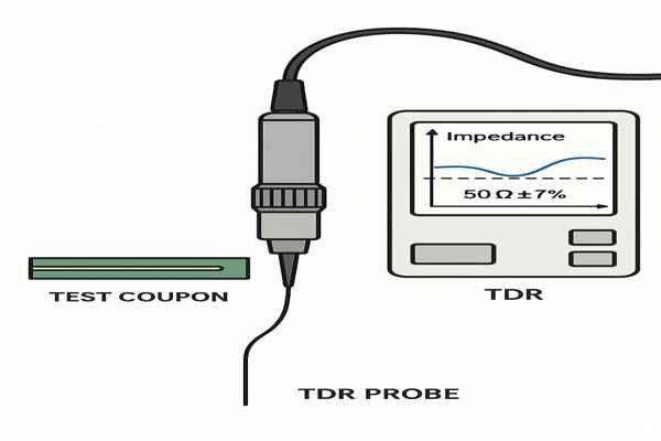 TDR Measurement on PCB Test Coupon