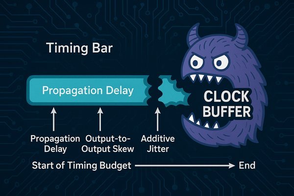 Timing Budget Breakdown Caused by Clock Buffer Effects