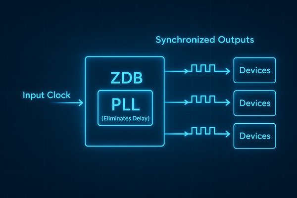 Zero Delay Buffer Clock Synchronization