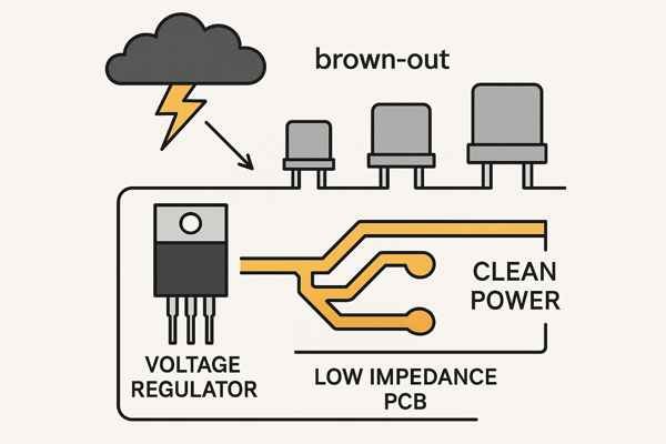 Brown-Out Resilient Power Delivery