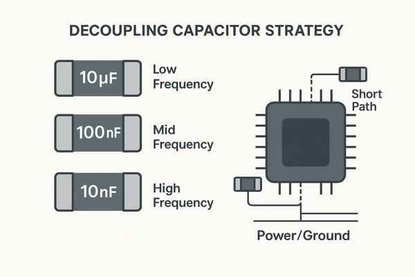 Decoupling Capacitor Selection Diagram