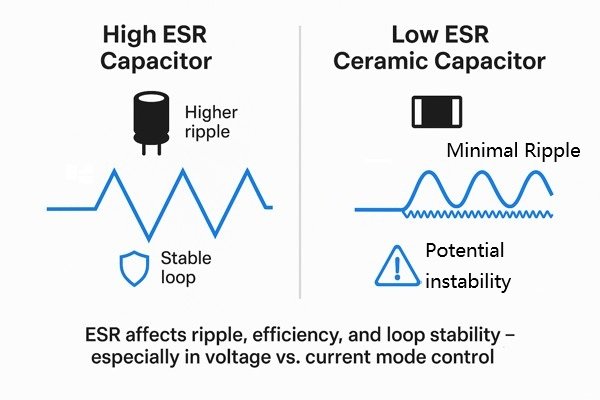ESR Trade-offs in Switching Power Supplies