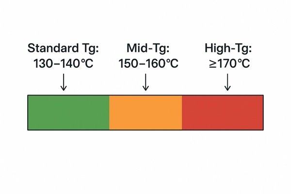 FR-4 Tg Classification Infographic