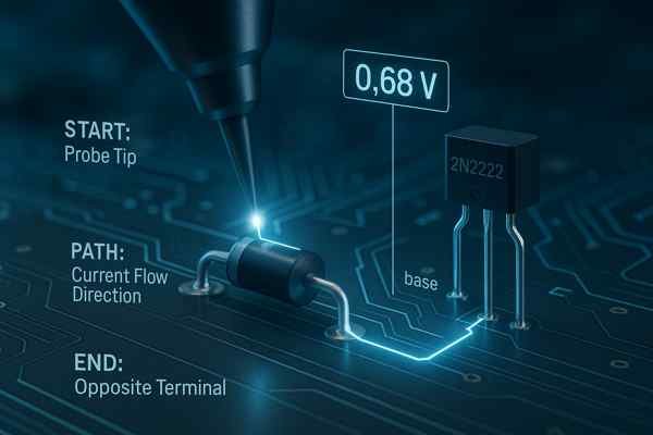 Flying Probe Diode Transistor Orientation Check