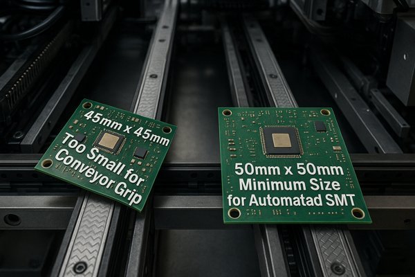 Minimum PCB Size for Automated SMT Conveyor