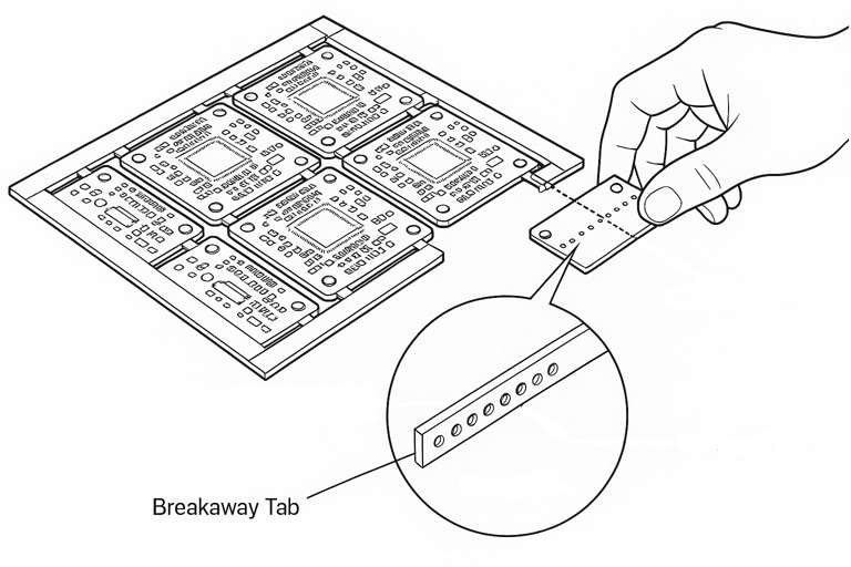 Mouse Bites in PCB Panelization