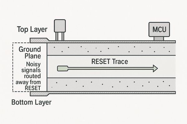 RESET Stripline Routing Cross-Section