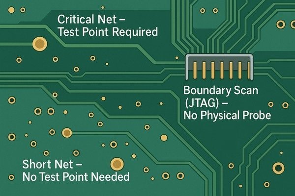Selective PCB Test Point Strategy