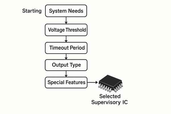 Supervisory IC Selection Flowchart