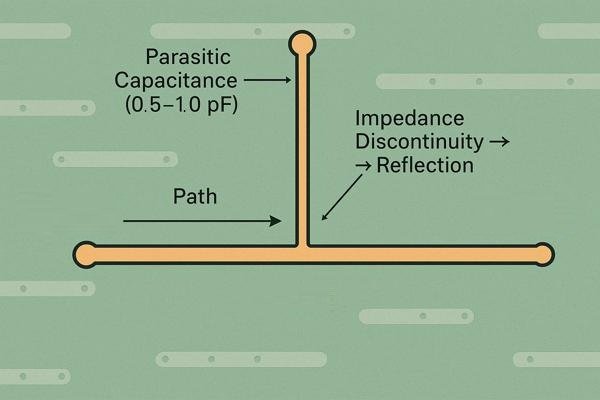 Test Point Stub Signal Integrity High Speed PCB Trace