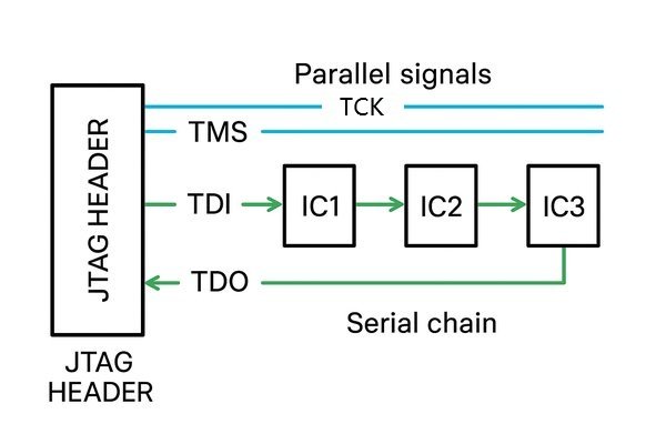 JTAG Daisy Chain Diagram