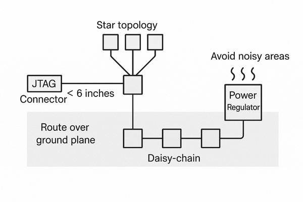 JTAG Layout Guidelines Diagram