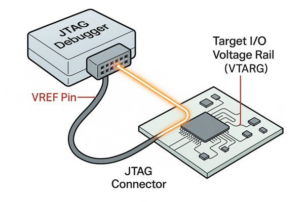 JTAG VREF Pin Voltage Detection