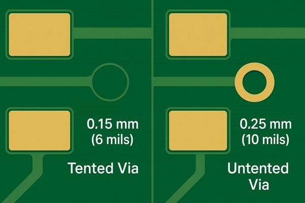 Minimum Pad to Via Spacing