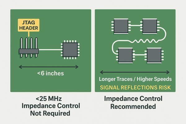 PCB Trace Length vs Impedance Control