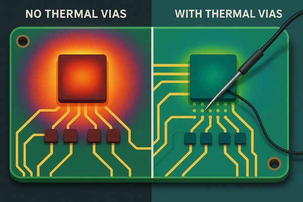 Thermal Via Verification Comparison