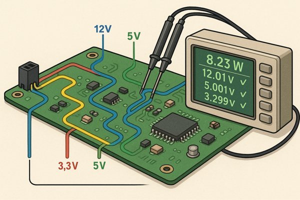 fct power consumption voltage regulation test
